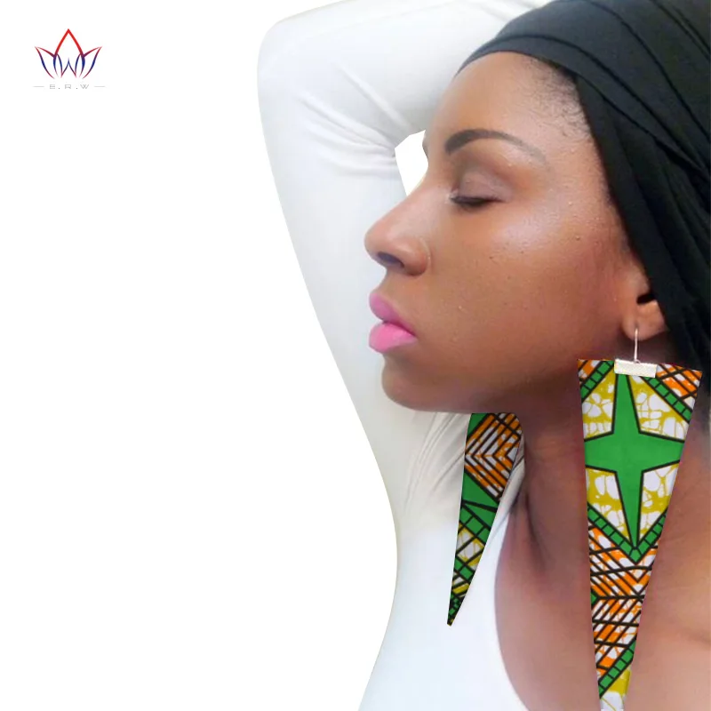 Модные африканские серьги ручной работы для женщин подарок вечерние Африканский