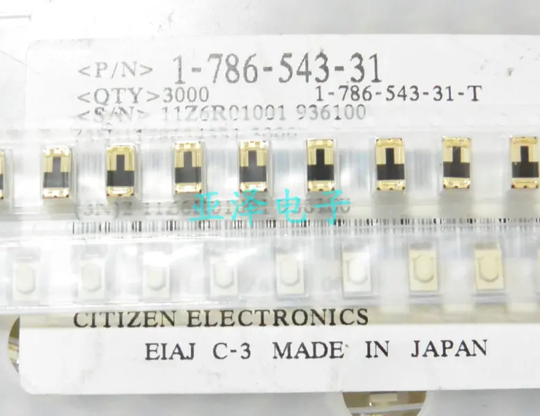 Оригинальный японский Тач-переключатель CITIZEN 3*6 SMD с подсветкой | Строительство и