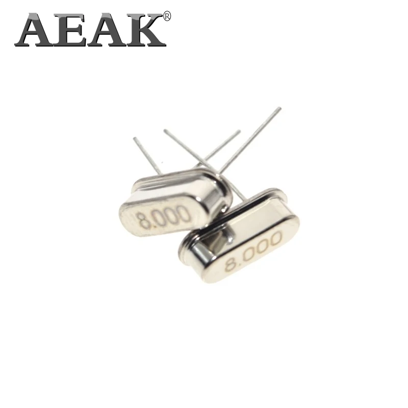 Кристаллический осциллятор AEAK 100 шт. 49S 4 МГц 8 10 12 16 20 32 м 3 6864 м|Интегральные схемы| |