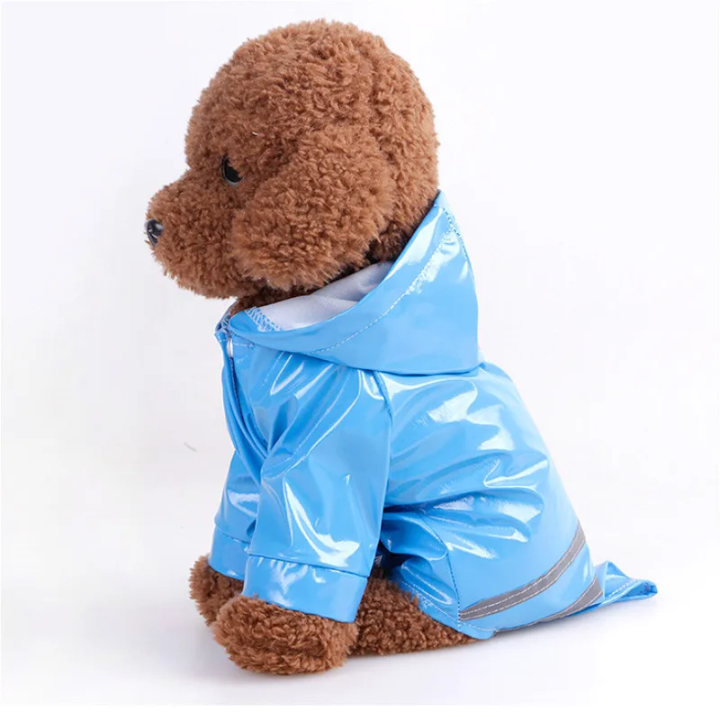 Одежда для собак дождевик домашних животных одежда кошек с капюшоном