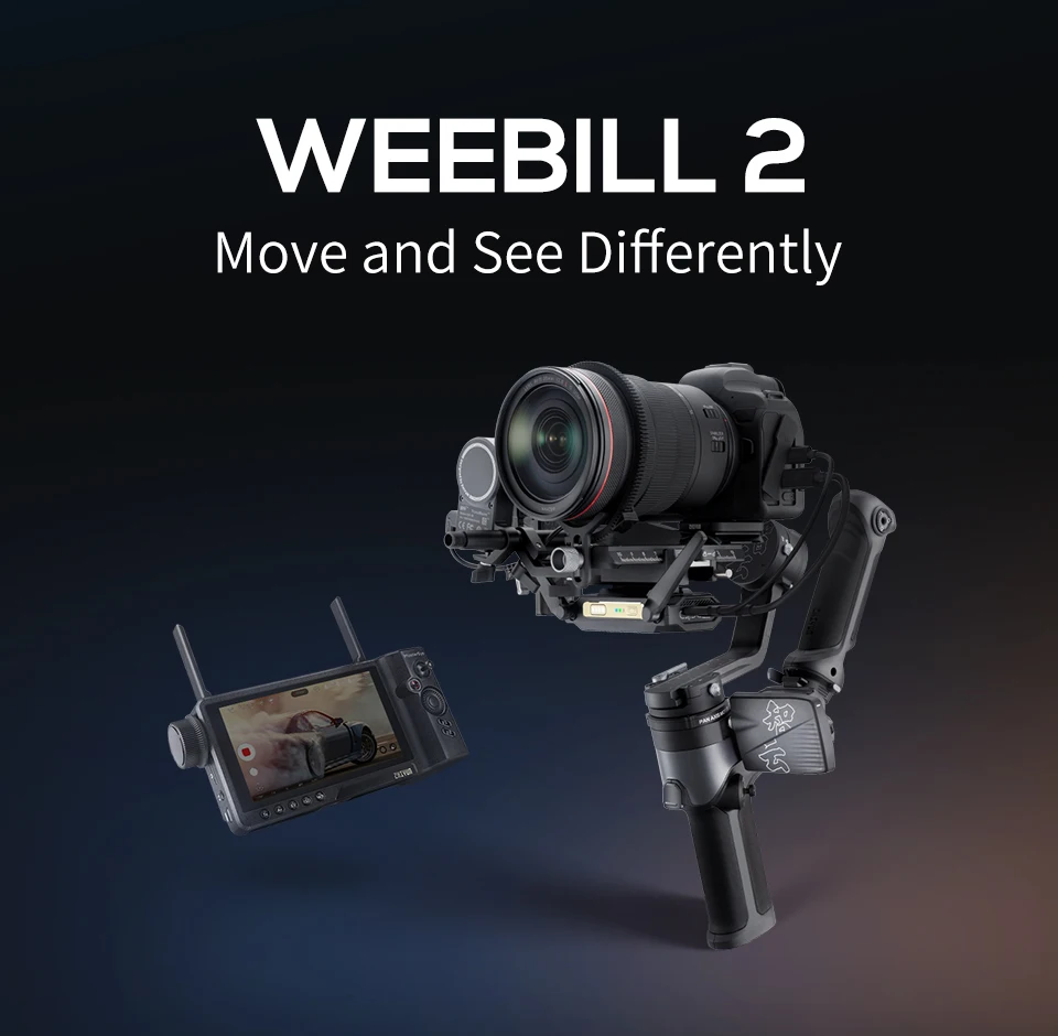 

Стабилизатор ZHIYUN Weebill 2 карданный, 3-осевой Ручной Стабилизатор Для беззеркальных камер, Canon, Sony, Nikon, Panasonic