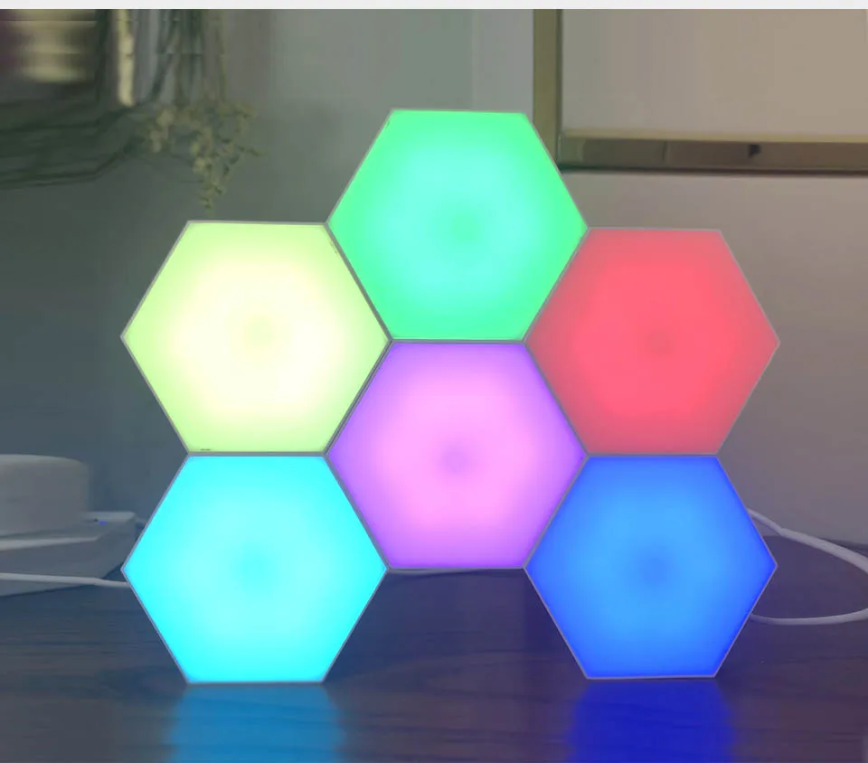 Светодиодный настенный светильник в скандинавском стиле Современная квантовая