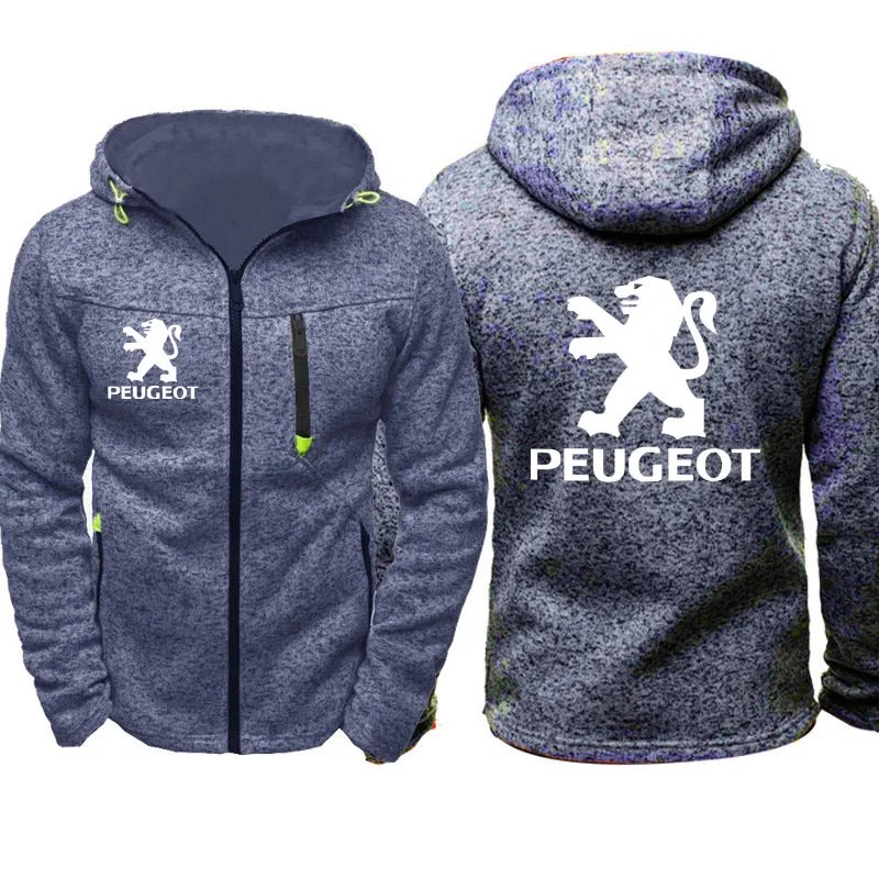 

Unisex 2020 New Spring Autumn Men's Hoodies Peugeot Car Logo Print high quality Cotton hip hop Men's hoodie Sweatshirt