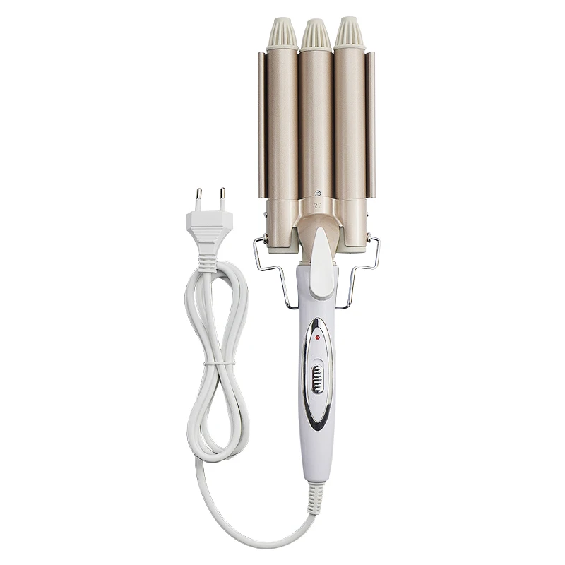 

Professional Hair Tools Curling Iron Ceramic Triple Barrel Hair Styler Hair Waver Styling Tools Hair Curlers Electric Curling