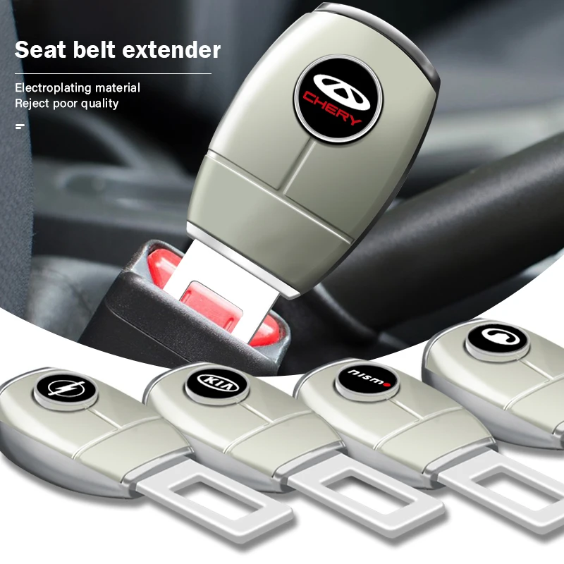 

Car Interior Seat Safety Belt Extension Buckle Clip Plug for Renault Clio 4 2 Megane 2 3 4 Captur Trafic Duster Car Accessories