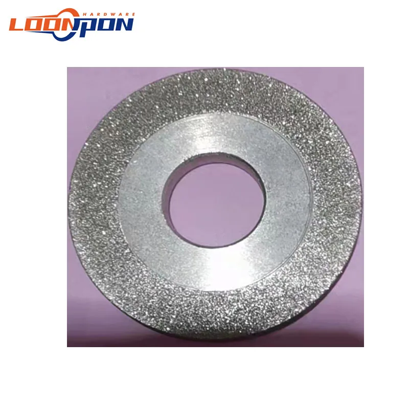 

60x20mm Electroplated Flat Diamond Grinding Wheel Metal Milling Sharpener Grinder Accessories Thickness 6mm150 Grit