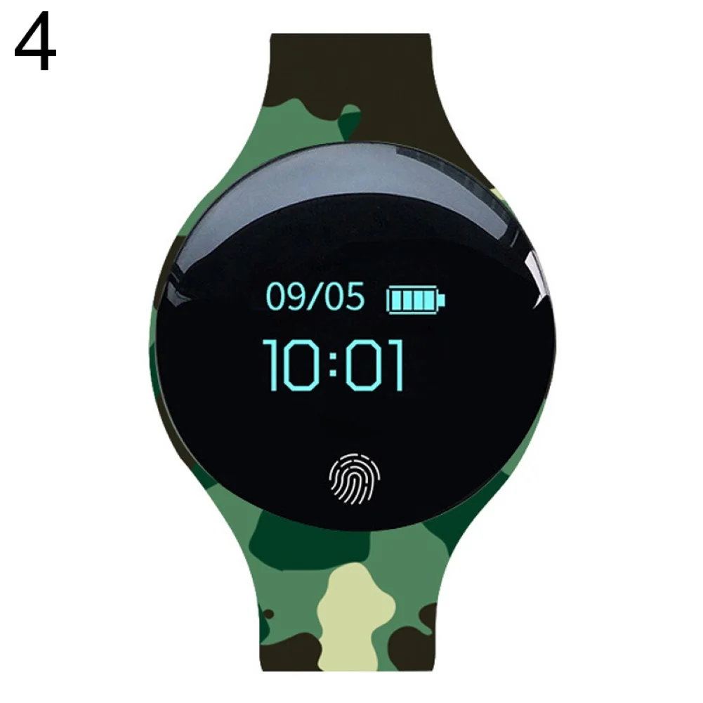 Мужские W08 Bluetooth Смарт-часы водонепроницаемый женский браслет фитнес-трекер