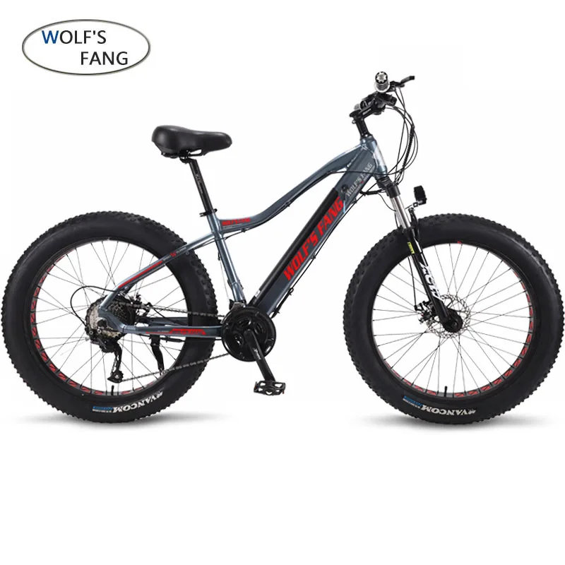 Новый электрический велосипед Ebike 27 скоростей 10AH 48V 500W E bike 26*4 0 горный толстый