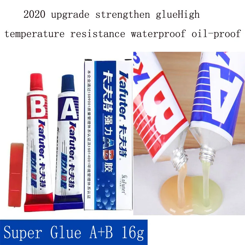 

Strong Kafuter A+B Caster Glue Casting Adhesive Industrial Repair Agent Casting Metal Cast Iron Trachoma Stomatal Crackle Repair