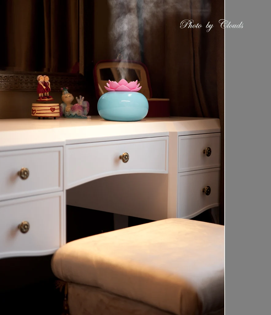 200 мл из белой керамики ультразвуковой ароматический увлажнитель воздуха