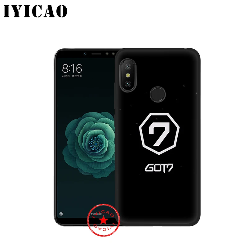 IYICAO Got7 Band K Pop Got 7 мягкий чехол для Xiaomi Mi 10 A3 A2 Lite A1 CC9 CC9E 9T 8 6 SE Pro F1 Max 3 5X 6X MiA1 MiA2 |