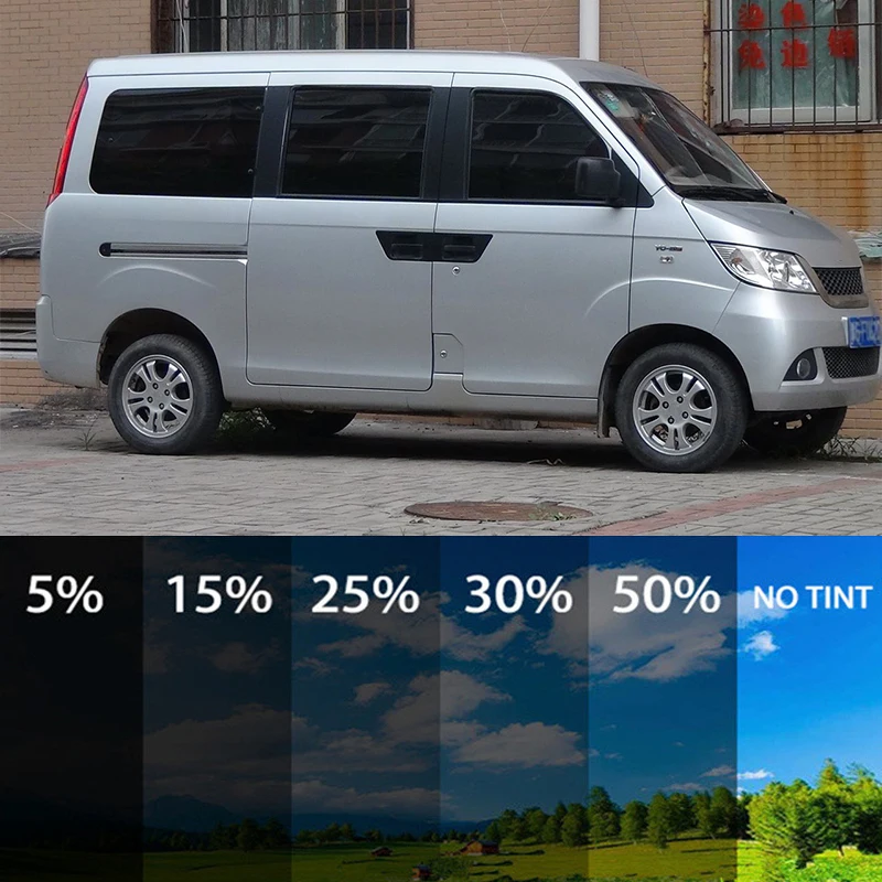 

300X50cm Automotive Glass Film Explosion-proof UV Protection Film Car Window Film Car Decoration Film Home Travel