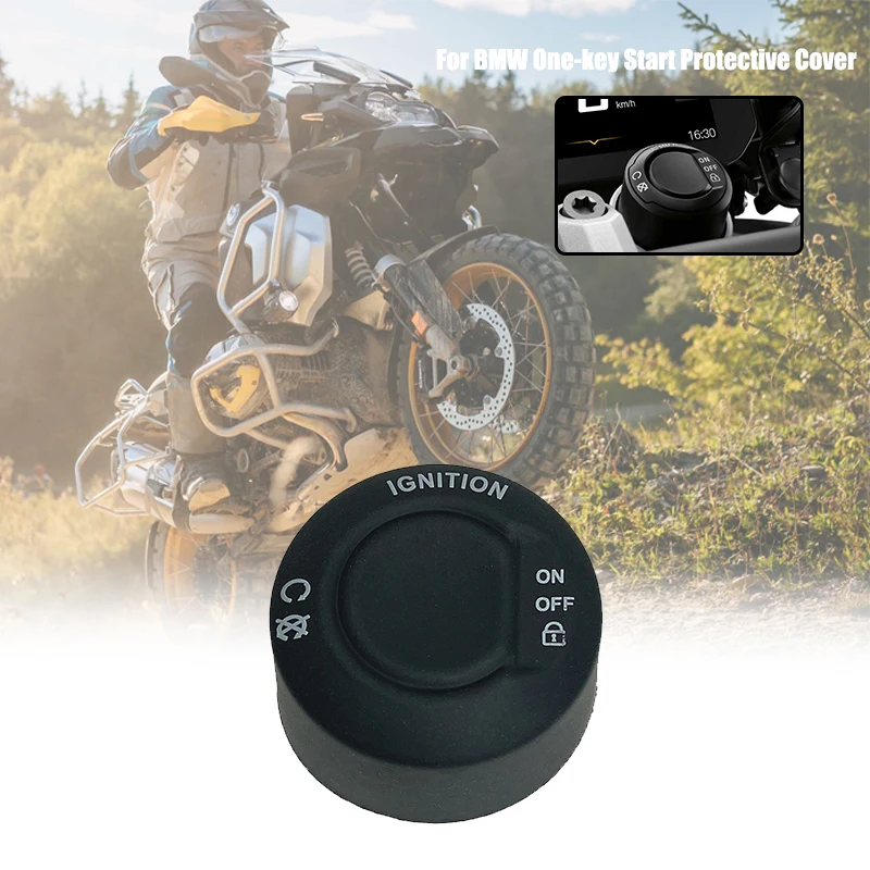 

For BMW R1250GS LC ADV R1250R R1250RS R1250RT R 1250 GS Adventure 2019-2021 Motorcycle One-key Start Switch Protective Cover