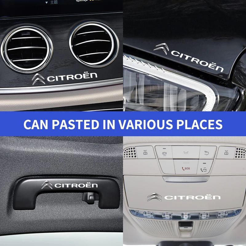 Наклейки на боковое стекло автомобиля сделай сам для Citroen C1 C2 C3 C4 C4L C5 C6 C8 C-ELYSEE VTS Xsara