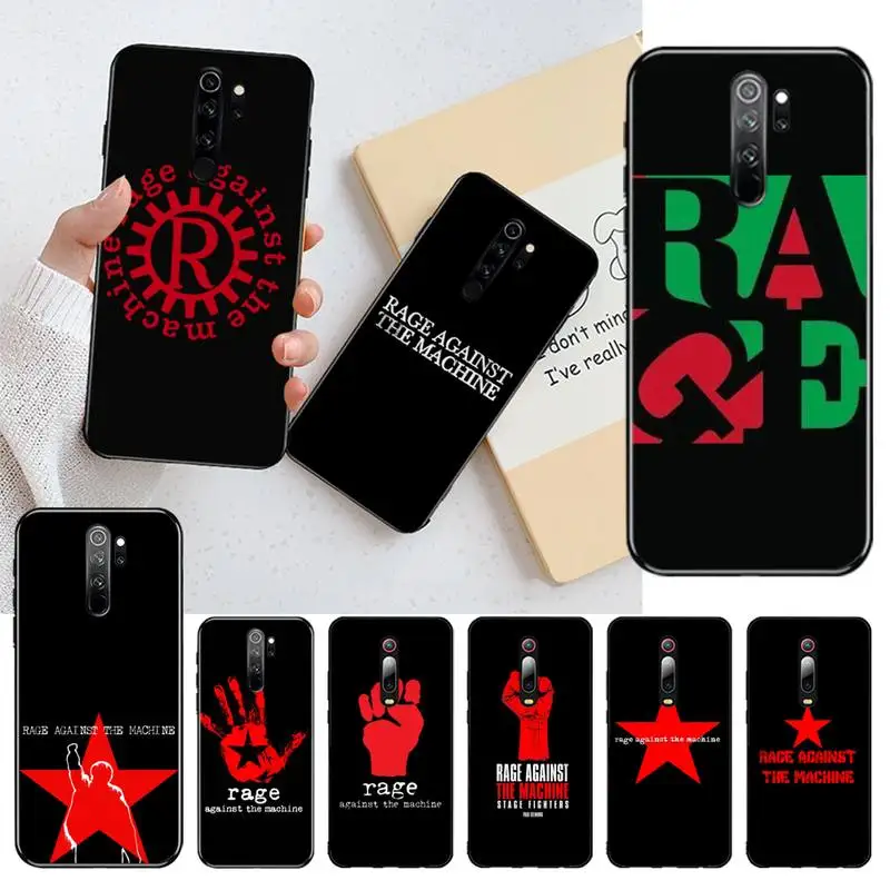 Мягкий резиновый чехол для телефона Redmi Note 8 8A 8T 7 6 6A 5 5A 4 4X 4A Go Pro | Мобильные