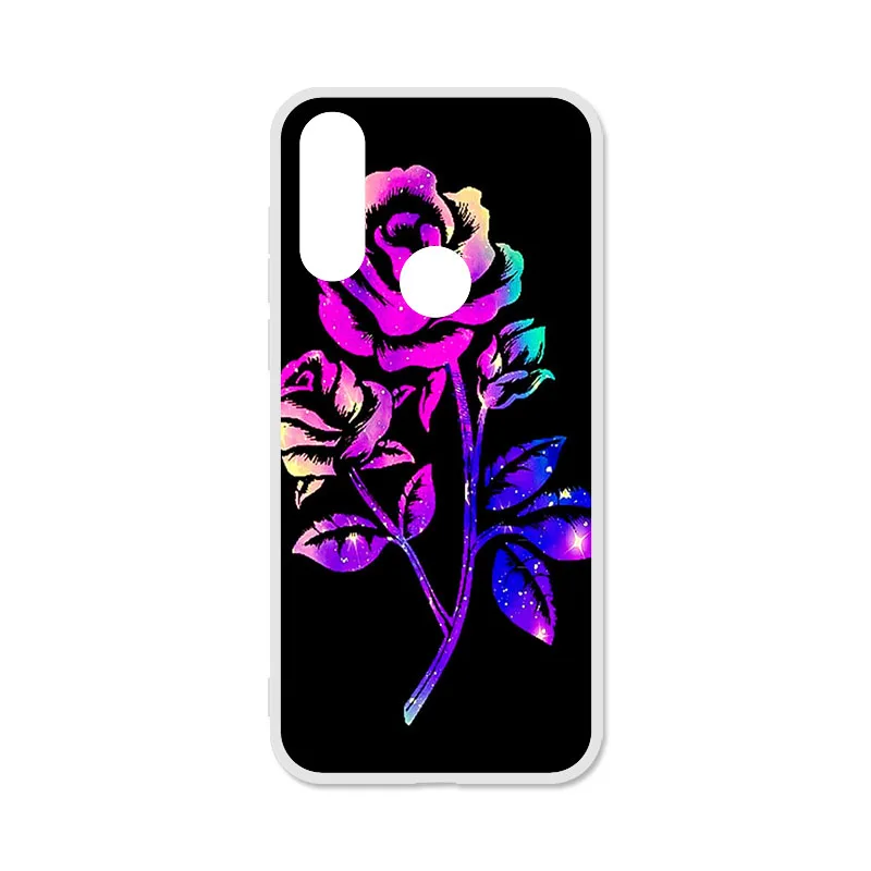 Q101 Мягкий чехол из ТПУ для Oukitel C17 Pro, силиконовый чехол с цветочным рисунком, сделай сам, окрашенный чехол для телефона, бампер для Oukitel C17, 6,35 дюйма, чехол для задней панели, Fundas - Цвет: Q101