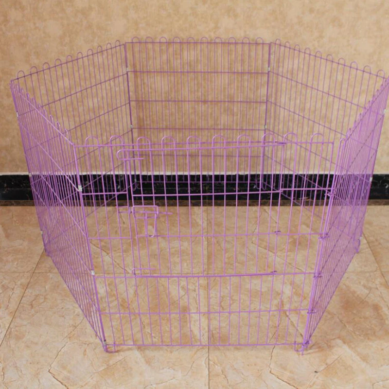 Забор для домашних питомцев HIPET складная металлическая внутренняя и наружная