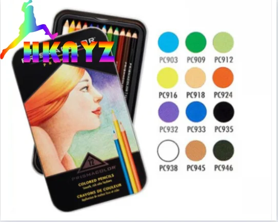 

USA prismacolor sanford 24 36 48 72 132 150 oil Color pencil Drawing Sketch Colour Pencil