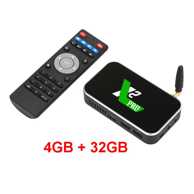 only x2 pro X2 cube Smart Android 9,0 ТВ приставка Amlogic S905X2 2 Гб DDR4 16 Гб rom телеприставка 2,4G/5G WiFi 1000M BT5.0 4K HD медиаплеер X2 pro - Цвет: only x2 pro