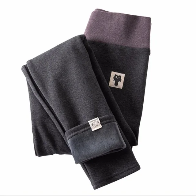 Dark grey 1 Xs-xl Модные женские эластичные леггинсы с высокой талией, утепленные бархатные брюки большого размера, сексуальные леггинсы, повседневные штаны для женщин - Цвет: Dark grey 1