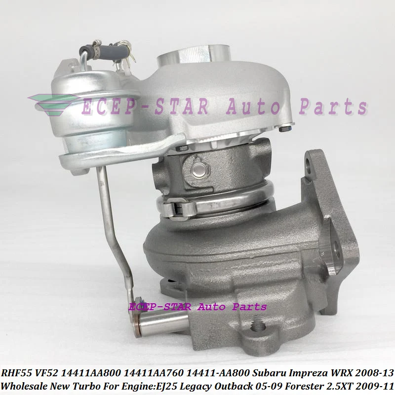 Турбо RHF55 VF52 14411AA800 14411AA760 14411-AA800 для Subaru Impreza WRX 2008-13 Legacy Outback 05-09 Forester 2.5XT 09-11 EJ25