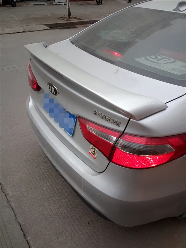 Спойлер для Rio K2 2011 2015 Kia спойлер JSDD из АБС пластика цвет заднего крыла автомобиля