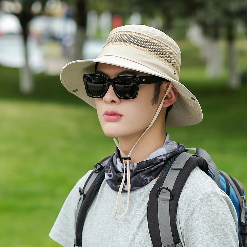 Панама с широкими полями для мужчин и женщин однотонная пляжная шляпа от солнца