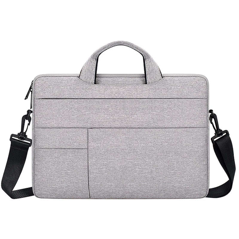 Чехол для ноутбука, сумка для Macbook Air 11 Air 13 Pro 13 Pro 15 '', чехол для ноутбука retina 12 13 15, сумка для ноутбука 14" 13," 15,4" 15,6" - Цвет: Gray with belt