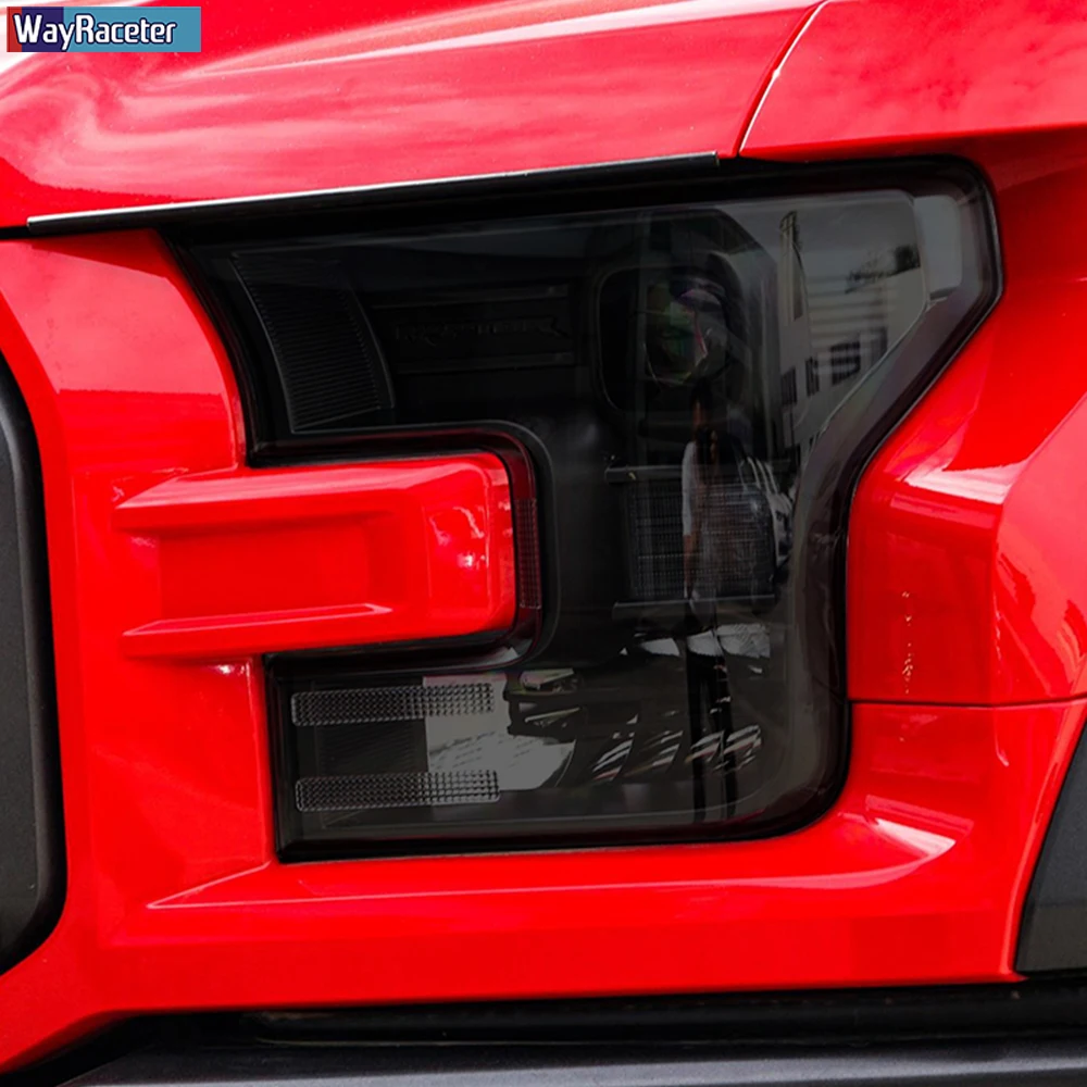 2 шт. прозрачная защитная пленка для автомобильных фар Ford F150 2015-2020 | Автомобили и