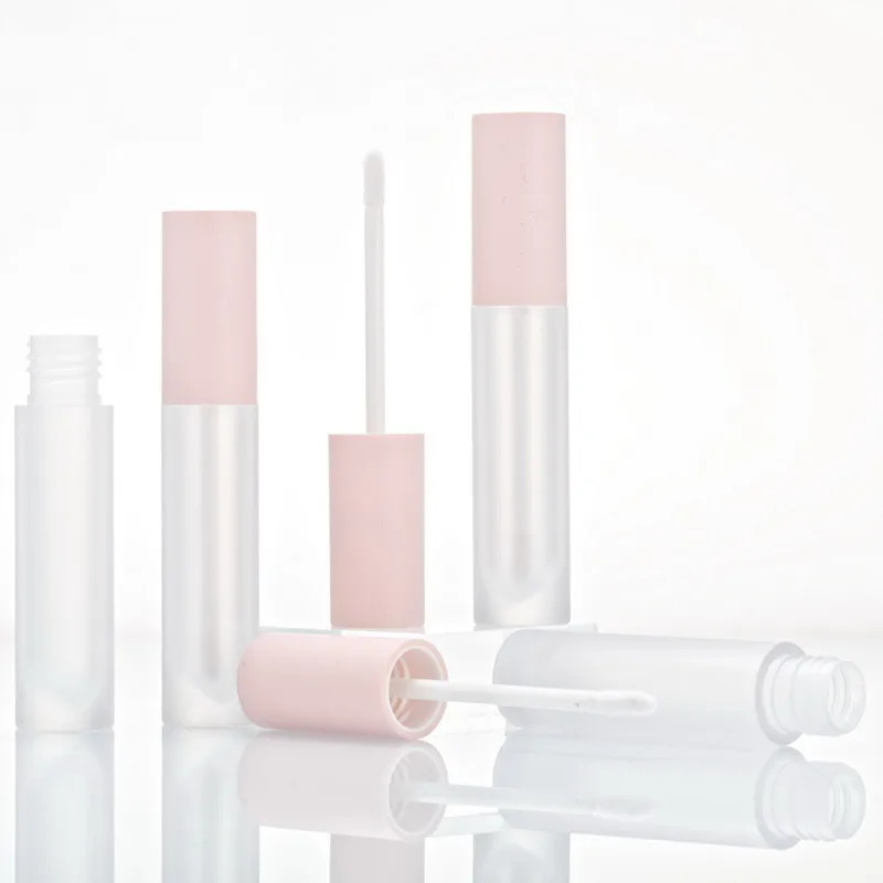 Пустой матовый розовый блеск для губ 10/30/50 шт.|Многоразовые бутылки| |