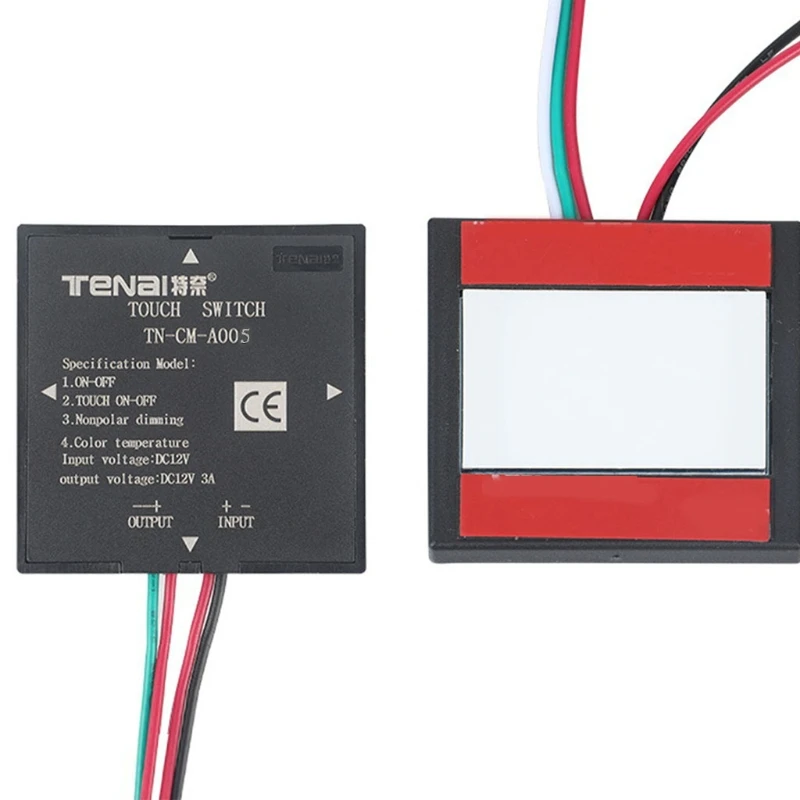 Светодиодный сенсорный светильник ель света 12 В с плавным затемнением и цветовой