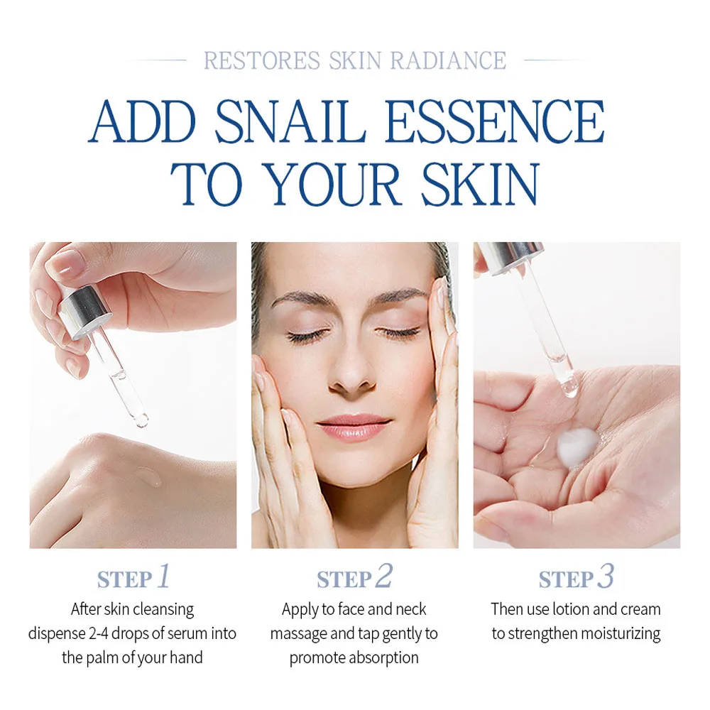 

Hydrating Facial Serum, Hyaluronic Acid, Liquid Essence For Shrinking Pores, Whitening, Brightening, Tightens Pores