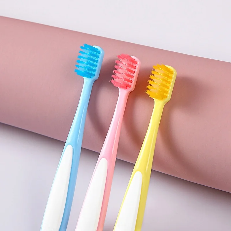

CXD-Children\\'s Macarone Toothbrush Three Pack Baby Fine Soft Toothbrush 3-14