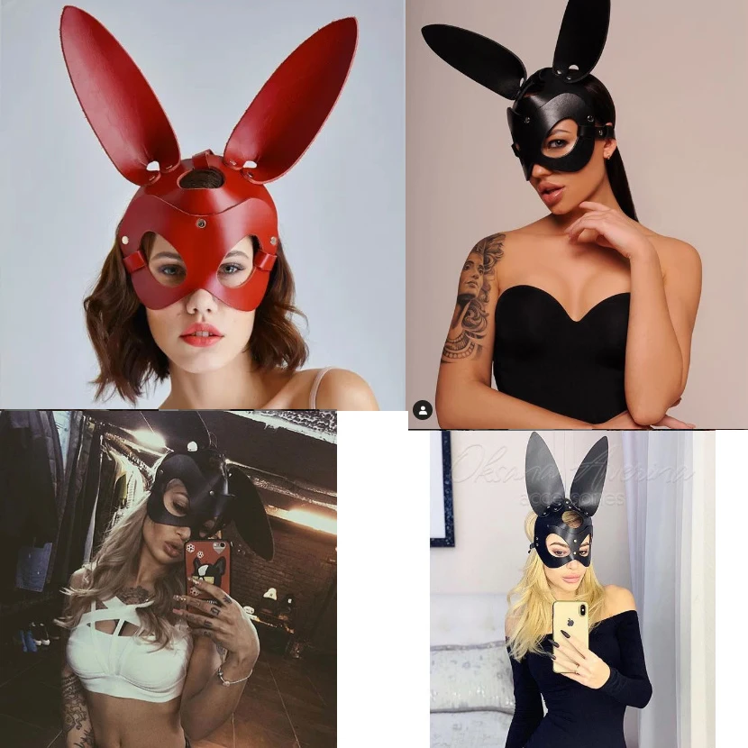 

Hirigin Bunny Girl Косплей-маски на Хэллоуин 2019 Новое Женское платье Клубная одежда милая маска с кроличьими ушками нижнее белье маски