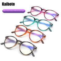4 pairs blue light blocking reading glasses for men women small round frame new fashion computer presbyopic eyeglasse pack of 4