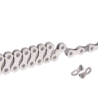 x11 bike chain 11 speed for mtb mountain road bike 11s 22s 33s 116l durable silver gray chain for shimano sram bicycle parts