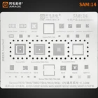 Трафарет для реболлинга BGA для Xiaomi Redmi 9 Note9 IC PM6350 PM4250 SM7225 MT6769V MT6358vwPM7250BWCN39917704078190