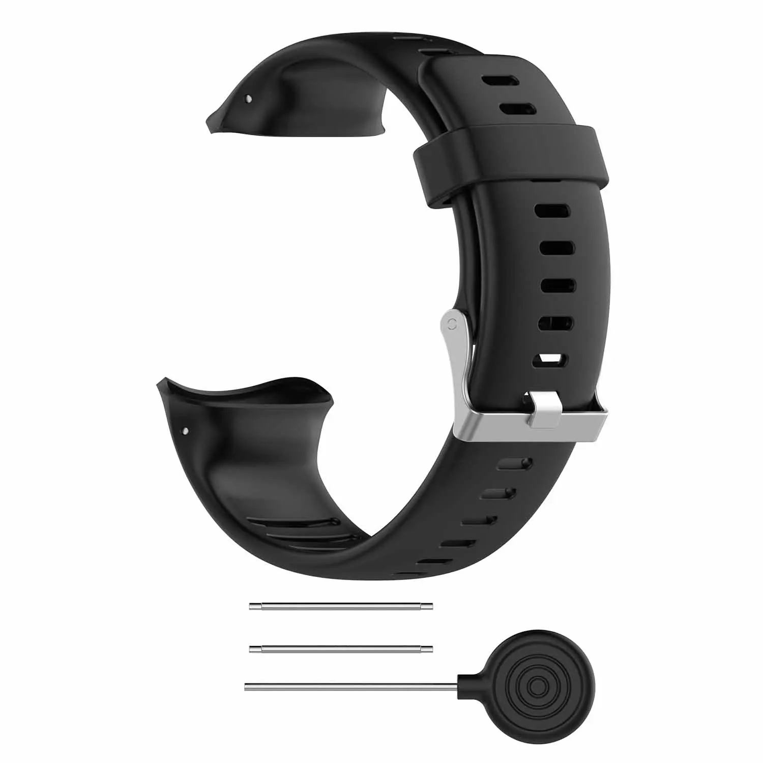 soft silicone strap for polar vantage v watchband replacement smart watch wristband wearable device accessories for polar watch free global shipping