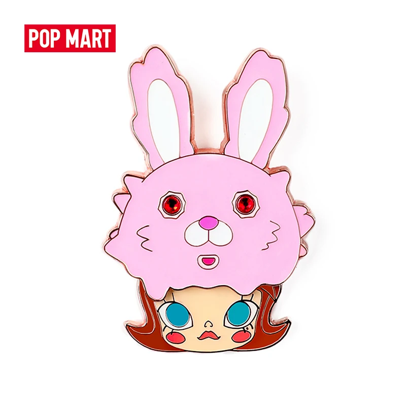 POPMART Молли Instinctoy значок милые глухая коробка pin игрушки фигурку Бесплатная