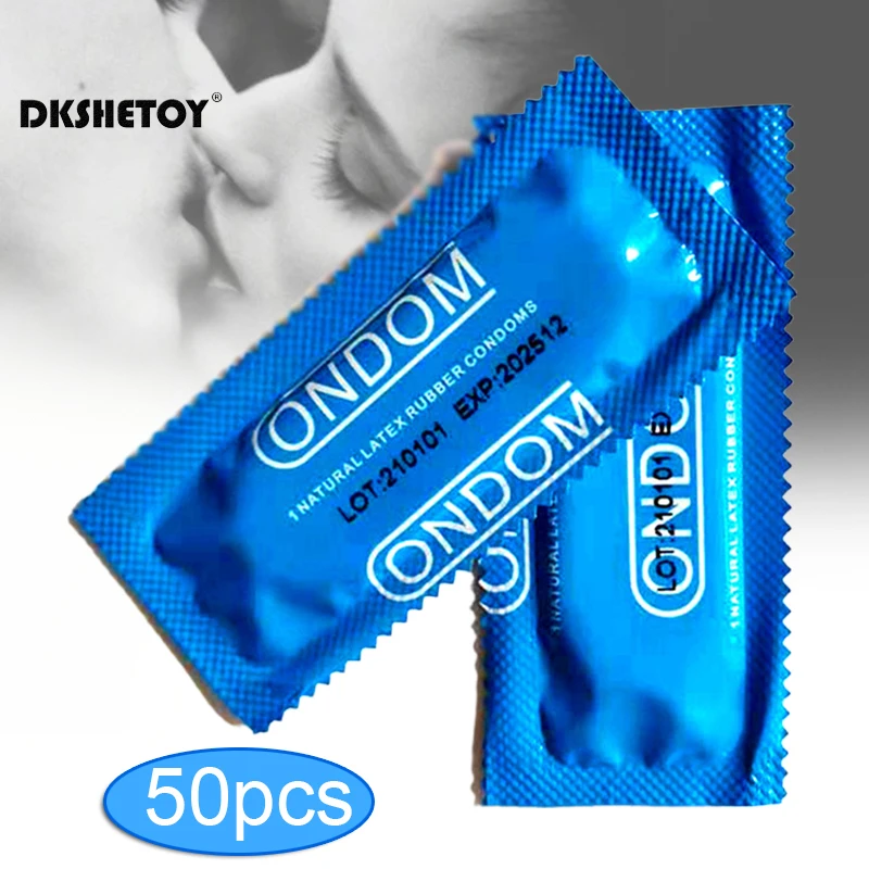 50pcs Lots Condom For adult sex toys Hyaluronic Acid Natural Latex Lubrication Ejaculation Delay Sex Contraception Random - купить по