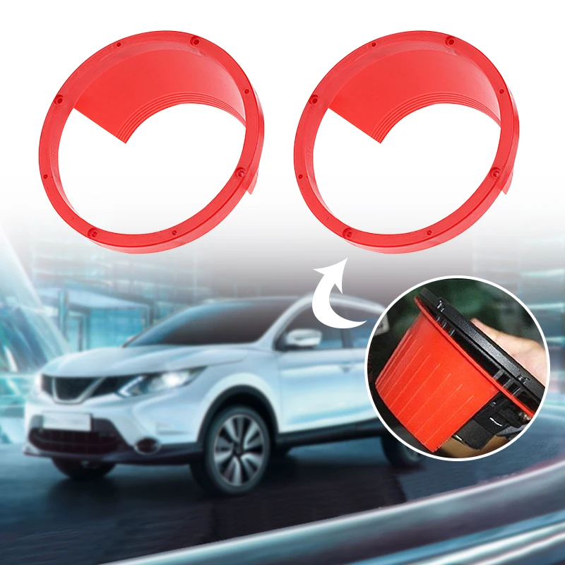 

Car Accessories 2 Pcs 6.5'' Car Front Door Speaker Mounting Bracket Spacer Ring Adapter Plates For Ford Honda VW Etc Car Styling