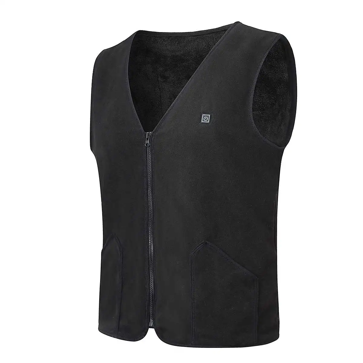 

Men Women Outdoor USB Infrared Heating Vest Jacket Winter Flexible Electric Thermal Clothing Waistcoat For Sports Hiking Fishing