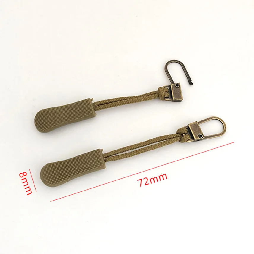 New Universal Zipper Puller DIY Removable Slider Replacement Instant Repair Kit Broken Buckle Cord | Дом и сад