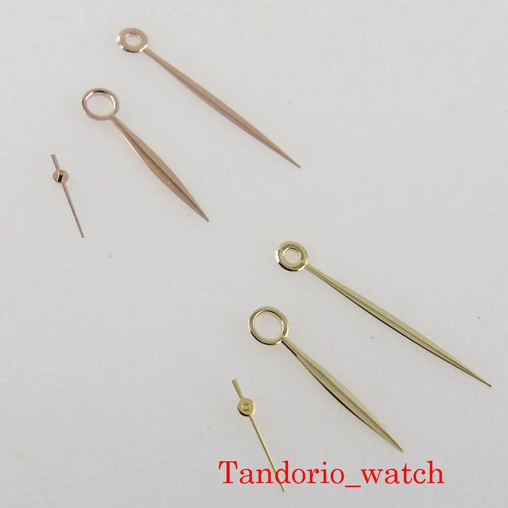 

High Quality Yellow Golden/Rose Golden Watch Hands Needles Fit for ETA 6497 6498 Hand Winding Movement
