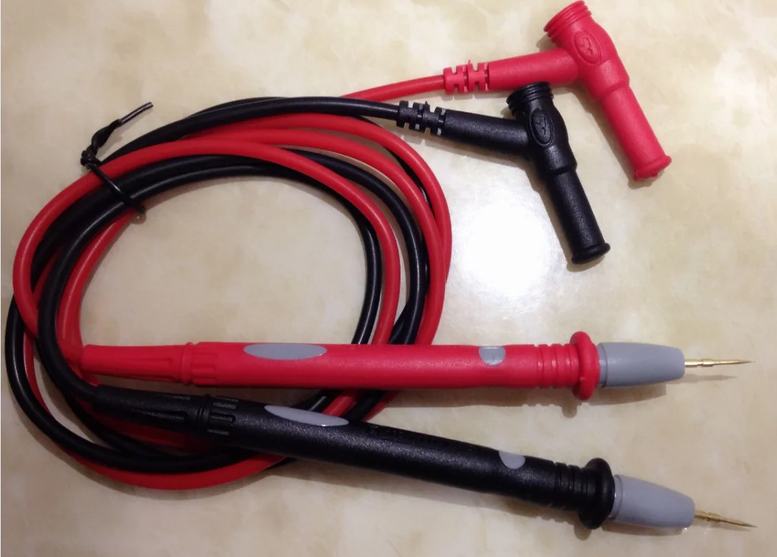 

2Pcs Special Point Multimeter Pen 1000V 10A Multimeter Pen Needle Point Multimeter Pen