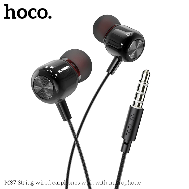

M87 String Wired Earphones With Microphone Can Call And Listen to Music 3.5mm Plug Can be Used For iPhone Xiaomi