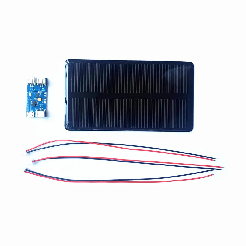 

Mini 6V 210MA 1.25W Monocrystalline Silicon Solar Panel with solar charger CN3065 Cell Phone Charging