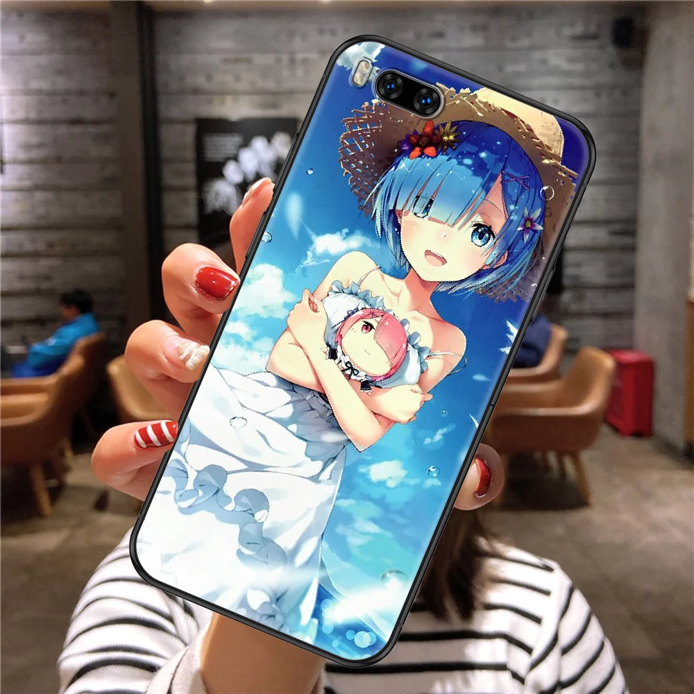 Вновь ноль ОЗУ Rem в другой мир чехол для телефона Xiaomi Mi Max Note 3 A2 A3 8 9 9T 10 Lite Pro Ultra
