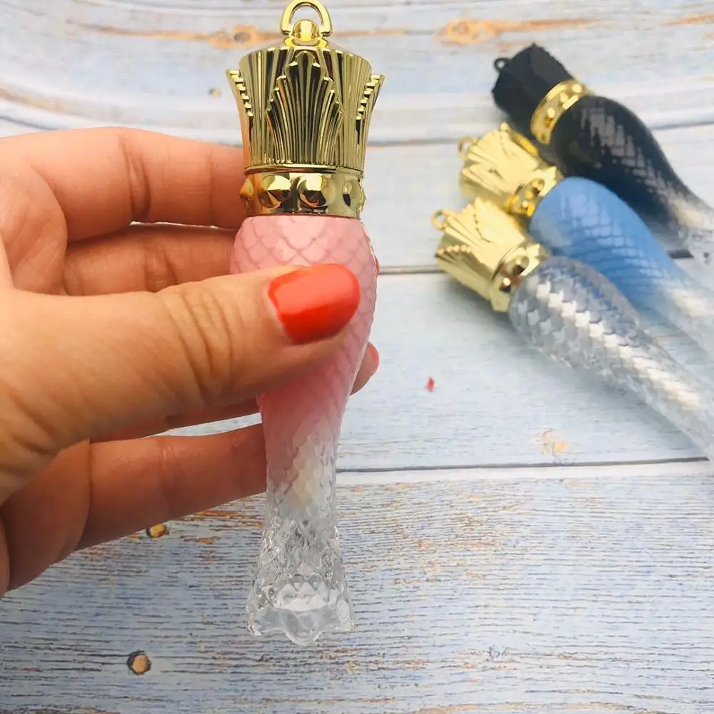 50 шт пустая прозрачная Косметическая губная помада многоразовая бутылка