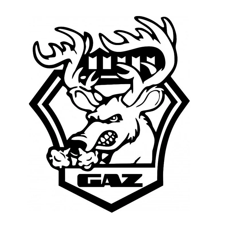 

Car Stickers Decor Motorcycle Decals Gazed Antelope Vinyl Decorative Accessories Waterproof PVC,15cmx15cm